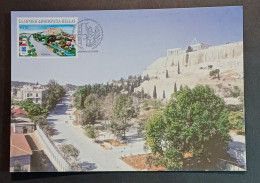 GRÈGE GREECE 2004 OLYMPIC GAMES ATHÈNES/ CARTE MAXIMUM - Maximum Cards & Covers