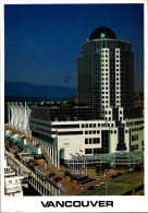 16-11-2023 (2 V 24) USA (posted To Australia 1987 Wiht US Stamp) Canada Vancouver Pan Pacific Hotel - Hotels & Restaurants