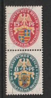 Nothilfe 1928, Combinatie S 52, Gestempelt, 30€ Kat. - Carnets & Se-tenant