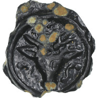 Rèmes, Potin Au Bucrane, 1st Century BC, TTB+, Bronze, Delestrée:221 - Celtic