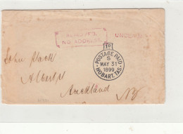 Tasmania / New Zealand / Instruction Marks / Undelivered Mail - Altri & Non Classificati