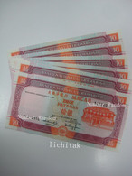 2003 Macau Banco Nacional Ultrmarino $10 Patacas Banknote UNC €4.5/pc Number Random - Macau