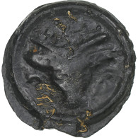 Rèmes, Potin Au Bucrane, 1st Century BC, TTB, Bronze, Delestrée:221 - Celtic