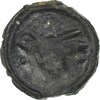 Rèmes, Potin Au Bucrane, 1st Century BC, TB+, Bronze, Delestrée:221 - Gauloises