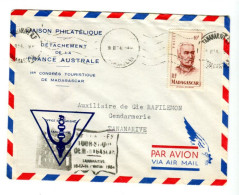 Lettre LIAISON PHILATHELIQUE Détachement De La France AUSTRALE - ...-1955 Préphilatélie