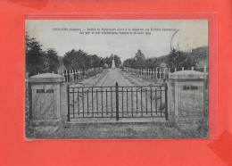 80 MOISLAINS Cpa Entrée Du Monument Elevé A La Mémoire Des Soldats Charentais      Edit Habart - Moislains