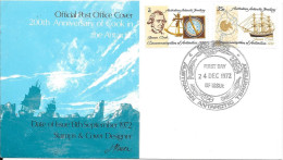 24 DEC 1972 - 200th Anniversary Of Cook In The Antartic - FDC