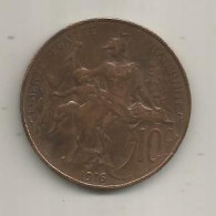 Monnaie, République Française, 1916, 10, Dix Centimes, SUP, 2 Scans - 10 Centimes