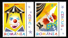 ROMANIA  2011  MNH  "CIRCUS  CLOWS" - Circus