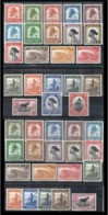 Belgian Congo - 228/267 - 204/244 - 187/227 - 41 Values - MH - Unused Stamps