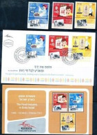 ISRAEL 2022 FOOD INDUSTRY IN ERETZ ISRAEL SET 3 STAMPS + FDC +P/SERVICE BULITEEN - Unused Stamps