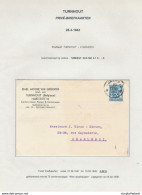 463/30 - Belgique CARTES A JOUER - Carte Privée TP Petit Sceau TURNHOUT 1943 - Ets Antoine Van Genechten S.A. Fabricants - Sin Clasificación