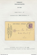 461/30 - Belgique CARTES A JOUER - Carte Privée TP Houyoux TURNHOUT 1926 - Ets Antoine Van Genechten S.A. Fabricants - Non Classés