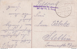 DDW807 -- BRUGES BRUGGE -  Carte-Vue En Feldpost 1914/18 Vers L' Allemagne - Armada Alemana