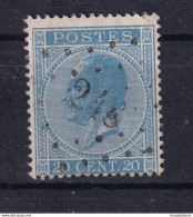 DDZ 068 -- Timbre No 18 Losange De Points 248 MEULEBEKE - 1865-1866 Profil Gauche