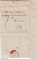 602/33 - Lettre Précurseur 93 MALINES An 10 Vers Vertommen , Maire De LIERRE - Signée Vve Fransquin - RARE  Port 2 1/2 - 1794-1814 (Periodo Francese)