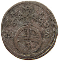 HAUS HABSBURG GRÖSCHEL 1696 MB LEOPOLD I. (1657-1705) #MA 010335 - Oostenrijk