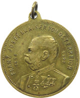 HAUS HABSBURG MEDAILLE 1908 FRANZ JOSEPH I. (1848-1916) #MA 013551 - Oostenrijk