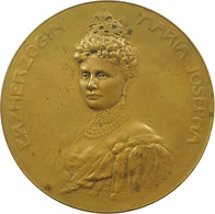 HAUS HABSBURG MEDAILLE 1904 ERZHERZOGIN MARIA JOSEFA 1867-1944, HARTIG #MA 072950 - Oostenrijk