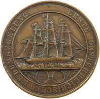 HAUS HABSBURG MEDAILLE 1859 FRANZ JOSEPH I. 1848-1916 VON RADNITZKY. AUF DIE NOVARA EXPEDITION 1857-1859 R! #MA 073064 - Oostenrijk