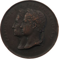 HAUS HABSBURG MEDAILLE 1847 FERDINAND I. 1835-1848 AUF DIE AUFSTELLUNG DES VOTIVALTARS IN DER MINORITENKIRCH #MA 068932 - Oostenrijk