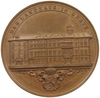 HAUS HABSBURG MEDAILLE 1846 GRAZ (KONRAD LANGE) AUF DIE X. VERSAMMLUNG DEUTSCHER LAND- UND FORSTWIRTE #MA 073079 - Oostenrijk