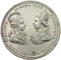 HAUS HABSBURG MEDAILLE 1782 JOSEPH II. (1765-1790) BESUCH DES PAPSTES IN WIEN, PIUS VI. 1775-1799 #MA 073014 - Oostenrijk