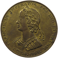 HAUS HABSBURG MEDAILLE 1742 FRANZ I. (1745-1765) #MA 011145 - Oostenrijk