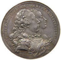 HAUS HABSBURG O.J. AR-MEDAILLE 1765, V. WIDEMAN. VERMÄHLUNG MIT JOSEPHA VON BAYERN. #MA 003570 - Oostenrijk