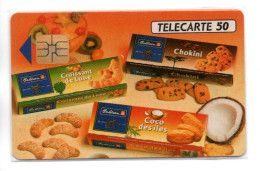 EN 460 COCO Des îles Bahlsen  Gâteau  Cake - Télécarte FRANCE 50 Unités Phonecard (salon 551) - 50 Unidades