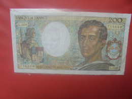 FRANCE 200 FRANCS 1982 Circuler (B.31) - 200 F 1981-1994 ''Montesquieu''