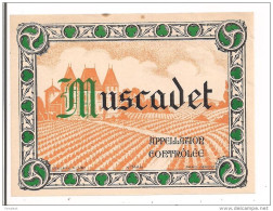 Etiquette Muscadet - Imprimeur Gensay & Pichot  - - Blancs