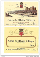 Etiquettes   Côtes Du Rhône   - J.Dépagneux  - - Côtes Du Rhône