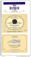 3 Etiquettes Alsace Edelzwicker - Bennwihr, Cellier Du Pape Léon IX à Eguisheim Et Domaine Jux à Colmar -  - - Vino Blanco