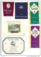 Etiquettes  Vin De Pays D'OC 1991, 1995, 1997 Et 2006 Cabernet, Sauvignon Et Chardonnay - - Vin De Pays D'Oc