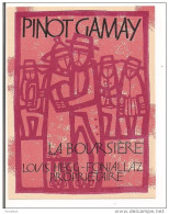 Etiquette Vin De Suisse: Pinot  Gamay " La Boursière " à Fonjallaz - - Collections, Lots & Séries