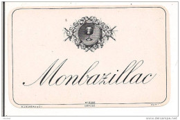 Etiquette MONBAZILLAC - Imp. G.Jouneau, Paris - - Monbazillac