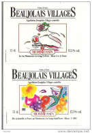 Etiquettes Vin  Du  BEAUJOLAIS   Villages, Mommessin - Clos Du Moulin - - Beaujolais