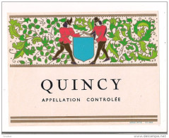 Etiquette QUINCY - - Red Wines