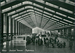 ROMA TERMINI - STAZIONE FERROVIARIA - BIGLIETTERIA - EDIZIONE VERDESI - 1950s (18829) - Stazione Termini