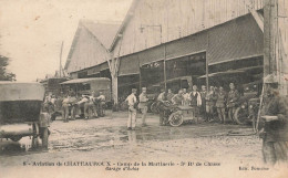 Chateauroux Aviation * Camp De La Martinerie , 3ème Régiment De Chasse Chasseurs , Garage D'autos * Avion Aviateur Moto - Chateauroux