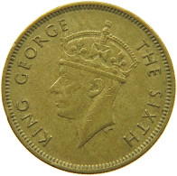 HONG KONG 10 CENTS 1950 GEORGE VI. (1936-1952) #MA 073230 - Hong Kong