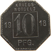 HECHINGEN 10 PFENNIG 1918  #MA 103301 - Other & Unclassified