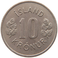 ICELAND 10 KRONUR 1976  #MA 067584 - Islandia