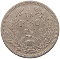 CHILE PESO 1940  #MA 067154 - Cile