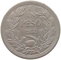 CHILE PESO 1933  #MA 067152 - Chile