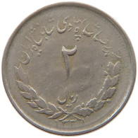 IRAN 2 RIALS 1331 MOHAMMED REZA (1941-1979) #MA 066115 - Iran