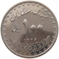 IRAN 100 RIALS 1376  #MA 066082 - Iran