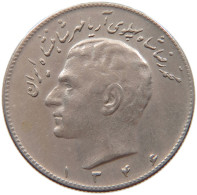 IRAN 10 RIALS 1346 MOHAMMED REZA (1941-1979) #MA 066094 - Iran