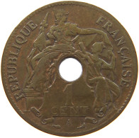 INDOCHINA CENT CENTIME 1901  #MA 068444 - Indochine